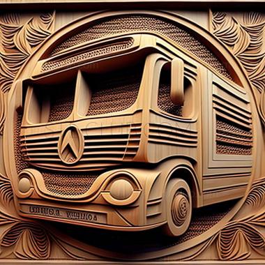 3D мадэль Mercedes Benz Econic (STL)